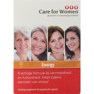 Afbeelding van Care For Women Energy, 30 Veg. capsules