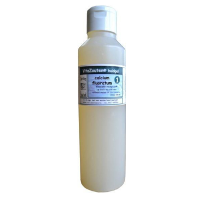 Afbeelding van Vitazouten Calcium fluoratum huidgel Nr. 01 (250 ml)