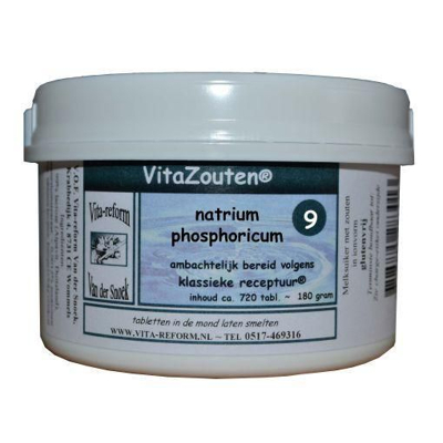 Afbeelding van Vitazouten Natrium phosphoricum VitaZout Nr. 09 (720 tab)