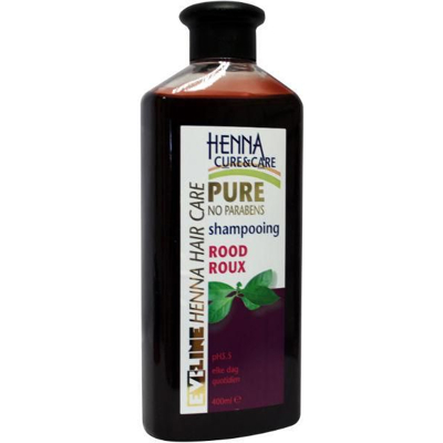 Afbeelding van Henna Cure&amp;care Shampoo Pure Rood, 400 ml