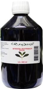 Afbeelding van Cruydhof Stevia Extract Bruin 500ml