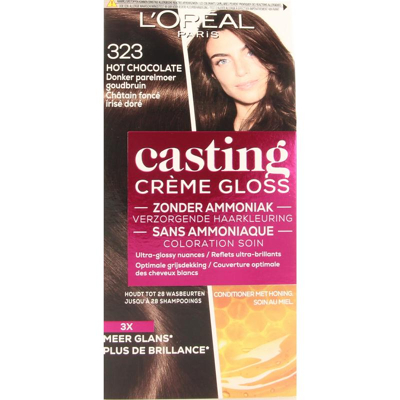 Afbeelding van L&#039;Oreal Casting Creme Gloss Haarverf 323 Hot Chocolate