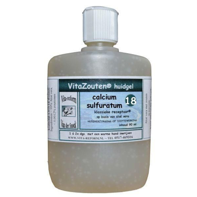 Afbeelding van Vitazouten Calcium sulfuratum huidgel Nr. 18 (90 ml)
