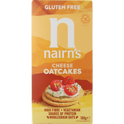 Afbeelding van Nairns Oatcakes cheese 180 g