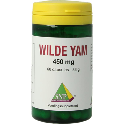 Afbeelding van SNP Wilde yam 450 mg 60 capsules