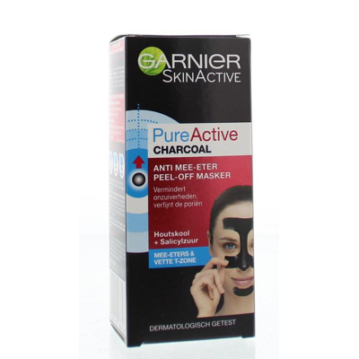 Afbeelding van Garnier Skinactive Pure Active Charcoal Peel Off, 50 ml