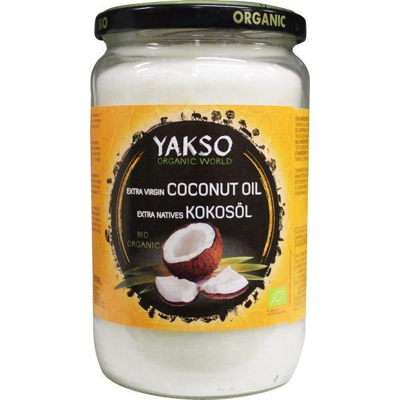 Afbeelding van Yakso Kokosolie extra vierge 650 ml