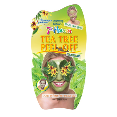 Afbeelding van Montagne 7th Heaven gezichtsmasker tea tree peel off 10 ml