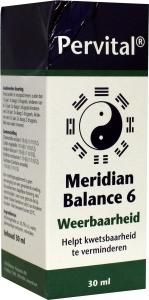 Afbeelding van Pervital Meridian Balance 6 Weerbaarheid, 30 ml