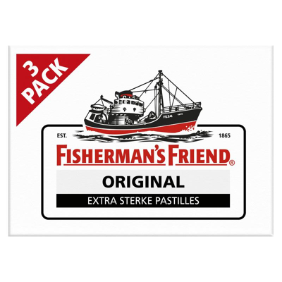 Afbeelding van Fishermansfriend Original extra sterk 3 pakjes x 25 g