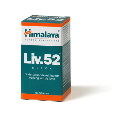 Afbeelding van Himalaya Herbals Liv. 52 Detox Tabletten Voordeelverpakking