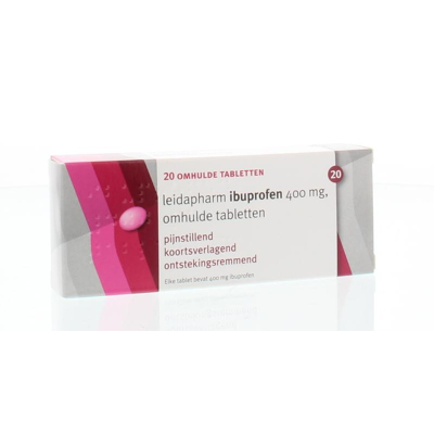Afbeelding van Leidapharm Ibuprofen 400mg Tabletten 20st