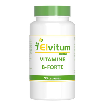 Afbeelding van Elvitaal/elvitum Vitamine B forte Gistvrij 90vc