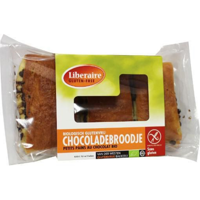 Afbeelding van Liberaire Chocolade Broodjes Bio, 3 stuks