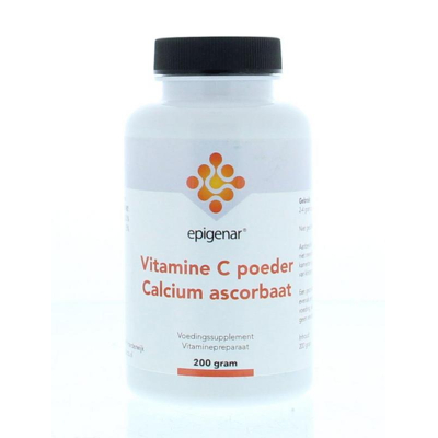 Afbeelding van Epigenar Vitamine C Calcium Ascorbaat Poeder, 200 gram