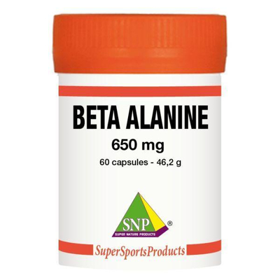 Afbeelding van Snp Beta Alanine 650 Mg Puur, 60 capsules