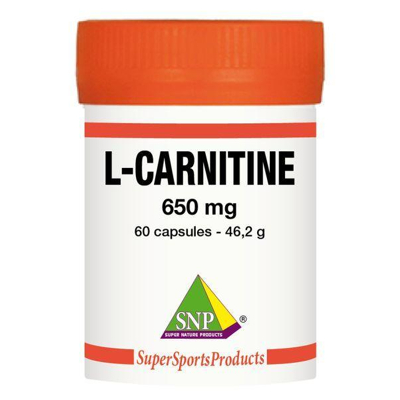 Afbeelding van Snp L carnitine 650 Mg Puur, 60 capsules