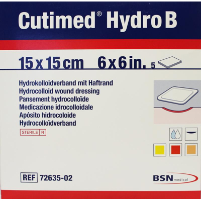 Afbeelding van Cutimed Hydro B 15 x cm 5 stuks