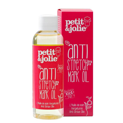 Afbeelding van Petit &amp; Jolie Anti Striae Olie 100 ml 100% Natuurlijk