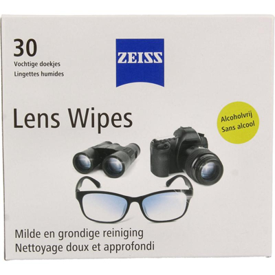 Afbeelding van Zeiss Brillenpoetsdoekjes Lens Wipes, 30 stuks