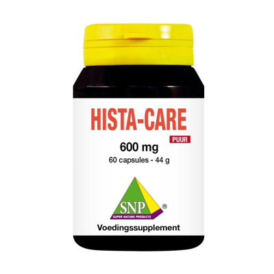 Afbeelding van Snp Hista care 600 Mg Puur, 60 capsules