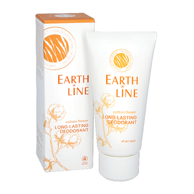 Afbeelding van Earth Line Long Lasting Deodorant Cotton Flower 50ML