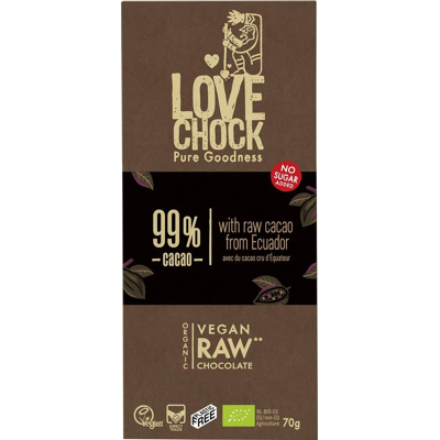 Afbeelding van Lovechock Extreme Dark 99% Cacao
