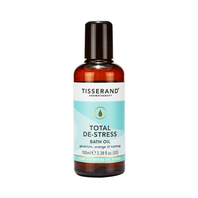 Afbeelding van Tisserand Total de stress badolie 100 ml