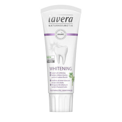 Afbeelding van Lavera Tandpasta/toothpaste Whitening Bio En it, 75 ml
