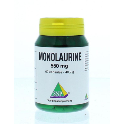 Afbeelding van Snp Monolaurine 550 Mg, 60 capsules