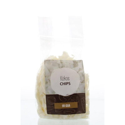 Afbeelding van Mijnnatuurwinkel Kokos chips naturel 100 g