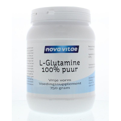 Afbeelding van Nova Vitae L glutamine 100% Puur, 750 gram