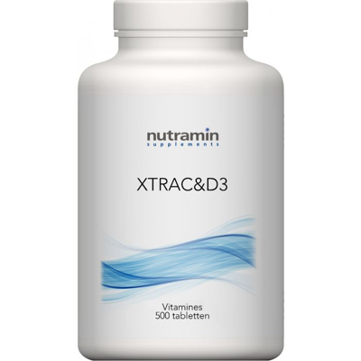 Afbeelding van Nutramin Xtra C &amp; D3, 500 tabletten