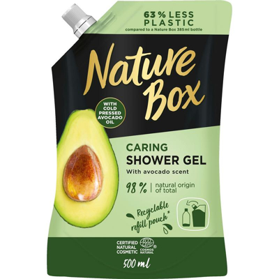 Afbeelding van Nature Box Caring Shower Gel 500ML