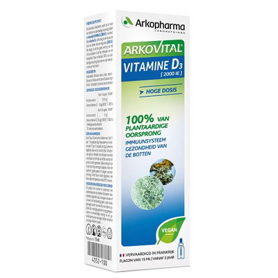 Afbeelding van Arkopharma Arkovital Vitamine D3 Druppels