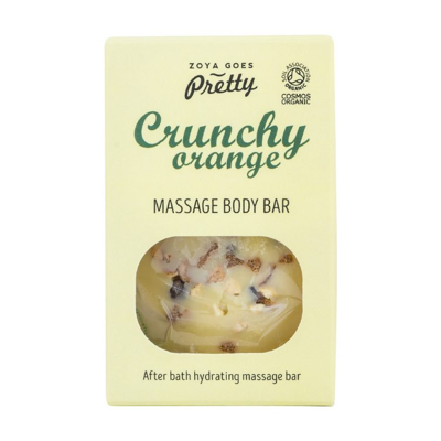 Afbeelding van Zoya Goes Pretty Massage Body Bar Crunchy Orange, 65 gram