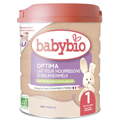 Afbeelding van Babybio Optima 1 Zuiglingenmelk 0 6 Maanden Bio 800g