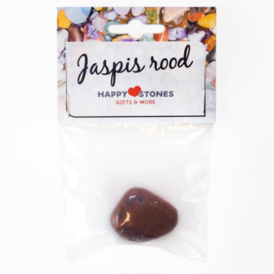 Afbeelding van Happy Stones Jaspis Rood 1ST