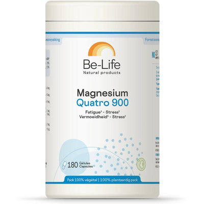 Afbeelding van Be Life Magnesium quatro 900 180 capsules