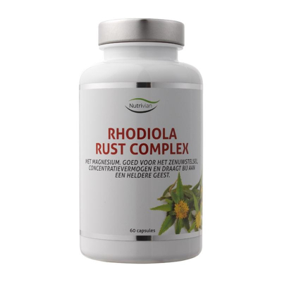 Afbeelding van Nutrivian Rhodiola Relax Complex, 60 capsules