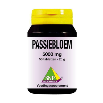 Afbeelding van Snp Passiebloem 5000 Mg, 50 tabletten