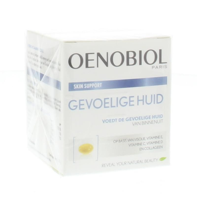 Afbeelding van Oenobiol Paris Skin support gevoelige huid 40 capsules