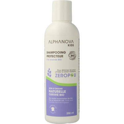 Afbeelding van Alphanova Kids Zeropou Shampoo Preventie Hoofdluis, 200 ml