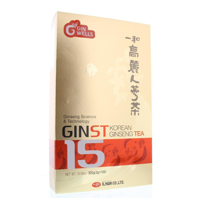 Afbeelding van Ilhwa Ginst15 Korean ginseng tea 100 zakjes