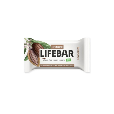 Afbeelding van Lifefood Mini lifebar energiereep chocolade raw &amp; bio 25 g