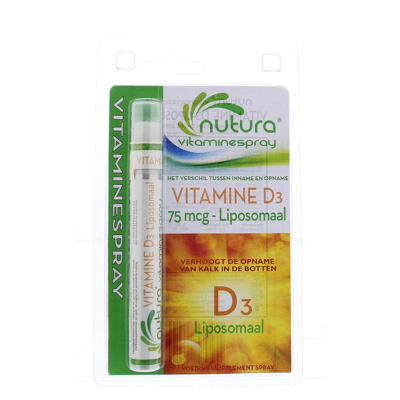 Afbeelding van Vitamist Nutura Vitamine D3 liposomaal blister 13.3 ml