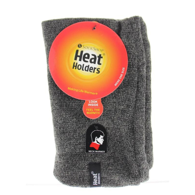 Afbeelding van Heat Holders Mens neck warmer one size charcoal 1 stuks