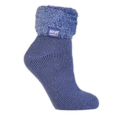 Afbeelding van Heat Holders Ladies lounge socks 4 8 dark lavender 1 paar