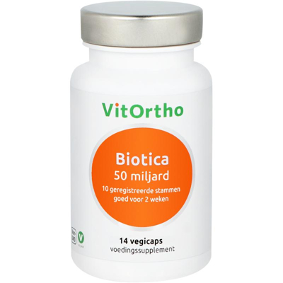 Afbeelding van VitOrtho Probiotica 50 Miljard Vegicaps 14ST