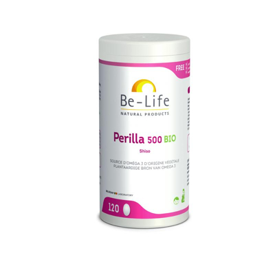 Afbeelding van Be Life Perilla 500 shiso 120 capsules